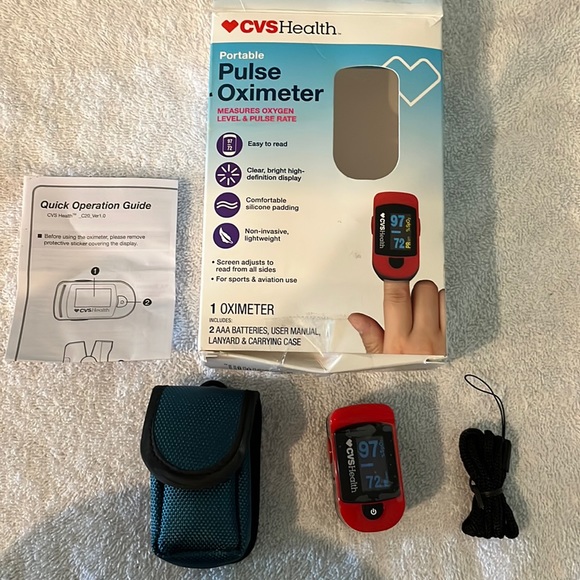 cvs Other Pulse Oximeter To Measure Oxygen Level And Pulse Rate